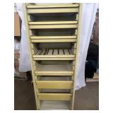 Herman Miller Milcare Multi-Drawer Storage Cabinet – Features Smooth Roll-Up Accordion Door – Durable, Clean Design Ideal for Medical, Lab, or Office Use – Trusted Quality & Functionality- G