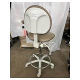 MSRP $1000 Galaxy Surgical Dental Medical Chair Stool – Adjustable Height with 360° Swivel Base With Foot Ring – Excellent Condition!