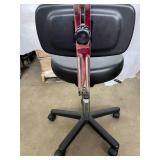 Midmark Ritter 273-001-232 Adjustable Height Backrest Pneumatic Physician Stool - In Great Condition - Minor Dents From Stacking Stools - These will come out as it rests!