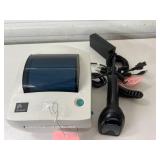 Zebra GC420d Label Printer and Datalogic Gryphon Barcode Scanner - Great Condition!