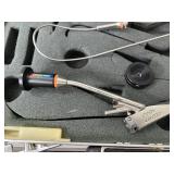Circon ACMI LAR-A Adult Bullard Laryngoscope Kit – Fiber Optic Illumination & Rigid Curved Blade Design – Great Condition!