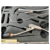 Circon ACMI LAR-A Adult Bullard Laryngoscope Kit – Fiber Optic Illumination & Rigid Curved Blade Design – Great Condition!