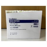 1 Case (1,500 Count) NEW MediChoice GZ72001 2" x 2" 8-Ply Single-Use Sterile 100% Cotton USP Type VII Gauze Sponges