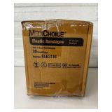 1 Case (20 each) NEW MediChoice REB3116 " 5 1/2 yd. Premium Knit Dual Self Closure Elastic Bandages