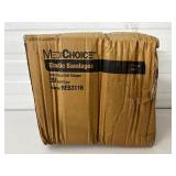 1 Case (20 each) NEW MediChoice REB3116 " 5 1/2 yd. Premium Knit Dual Self Closure Elastic Bandages