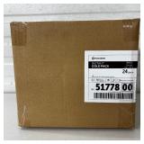 1 Case (24 each) NEW Halyard 51778 6" x 6.5" Flocked Instant Cold Pack - Size Medium
