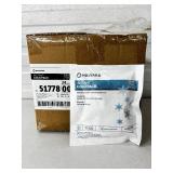 1 Case (24 each) NEW Halyard 51778 6" x 6.5" Flocked Instant Cold Pack - Size Medium