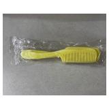 1 Case (144 each) NEW MediChoice BACBRUSH Latex-Free Baby Comb & Brush Set - Yellow - Individually packaged in bag