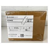 1 Case (50 each) NEW Halyard Basics 55585 STAY-DRY Ice Bags - Size Small