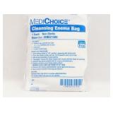 1 Case (50 each) NEW MediChoice ENBG1500 Non-Sterile Latex-Free Cleansing Enema Bag- Expires 2027!