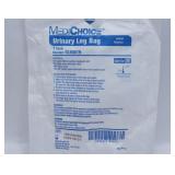 1 Case (48 each) NEW MediChoice SLB0019T 600mL Sterile Urinary Leg Bag - Size Medium