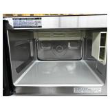 Sharp R-21LCFS Commercial Microwave – 1000W Power, Stainless Steel Exterior – Great Condition!