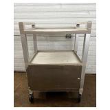 Mobile Rolling Service Supply Cart – Easy Workspace Movement, Durable and Ergonomic Design – Great Condition!