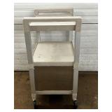 Mobile Rolling Service Supply Cart – Easy Workspace Movement, Durable and Ergonomic Design – Great Condition!