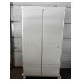 Metro Starsys Tambour Door Stationary Catheter Storage Cabinet – Microban Antimicrobial Protection, Full‑Extension Catheter Slides – Great Condition!