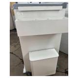 MSRP $8000 Phoenix LTC Multi-Drawer Medical Medication Cart with Secure Tablet Mount. Durable design with smooth-rolling casters, spacious drawer storage, and a working electronic lock system for adde