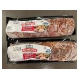 2 Packs of Farmer John Roasted Garlic & Cracked Black Pepper Pork Tenderloin