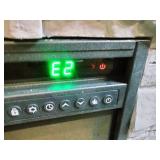 LifeSmart Large Square Faux Stone Infrared Fireplace