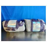 Bibb Home Cooling Memory Foam Pillow with Removable Cover 2-Pack - King