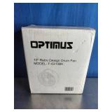 Optimus 10" Retro Design Drum Fan