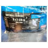 Grabber 8 x 2-3/8-inch Drill Point Drywall Screws.