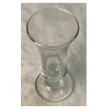 7 Piece Cordial Barware Set - Silverplated Stand and 6 Crystal Glasses