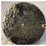 7 Piece Cordial Barware Set - Silverplated Stand and 6 Crystal Glasses