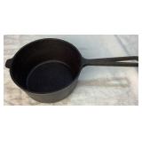 Cast Iron Skillets including Griswold 8 and Sauce Pan