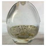 Vintage Gold Vanity Mirror with 11 Vintage Perfume Bottles