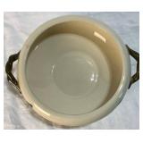 Franciscan Desert Rose Round Covered Serving Dish, Candleholder and Franciscon Ware Oval Pink Serving Bowl