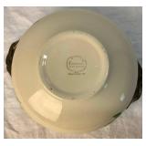 Franciscan Desert Rose Round Covered Serving Dish, Candleholder and Franciscon Ware Oval Pink Serving Bowl