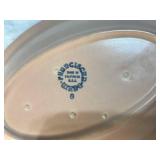 Franciscan Desert Rose Round Covered Serving Dish, Candleholder and Franciscon Ware Oval Pink Serving Bowl