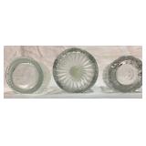 Vintage Gold Mirror with Glass Bottle Collection