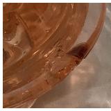 Vintage Glass and Cast Iron Flower Frogs