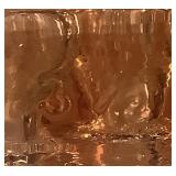 Vintage Glass and Cast Iron Flower Frogs