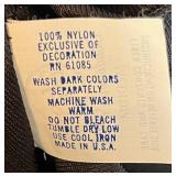 Vintage Medium Black Nightgown 3 pc Set by Undercover Wear