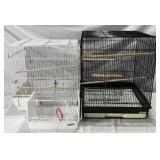 Collection of 3 Bird Cages