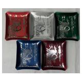 Vintage Tin Mini Trays Collection