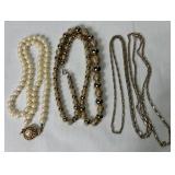 Costume Jewelry Bundle of Necklaces and Bracelets