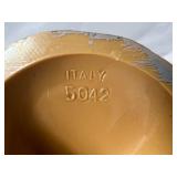 Vintage Pair of Fontanini Cherub Candle Holders #5042 and #5043 and Fontanini Drummer Boy with Sheep #637