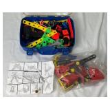 Vintage Building Toys - Erector Set and Loc Bloc 500