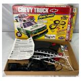 1996 Life-Like Chevy Truck HO Scale Slot Car Racing Set #9541