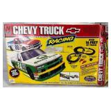 1996 Life-Like Chevy Truck HO Scale Slot Car Racing Set #9541