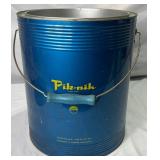 Vintage Hiawatha Glass Lined Thermos Jug and Pik-Nik Cooler Bucket with Dual Purpose Ice Chambers (2)