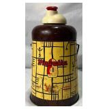 Vintage Hiawatha Glass Lined Thermos Jug and Pik-Nik Cooler Bucket with Dual Purpose Ice Chambers (2)