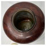 Vintage Hiawatha Glass Lined Thermos Jug and Pik-Nik Cooler Bucket with Dual Purpose Ice Chambers (2)