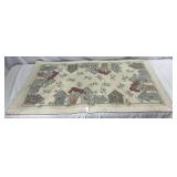 Pair of Birdhouse Themed Hooked Rugs - 21.5" x 33" and 30" x 50"