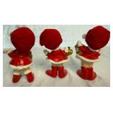 Vintage Napcoware Christmas Pixie Collection - Set of 6