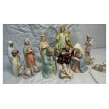 Lefton The Christopher Collection 1983 " The Nativity" and 1985 The Bethlehem Collection