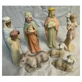 Lefton The Christopher Collection 1983 " The Nativity" and 1985 The Bethlehem Collection